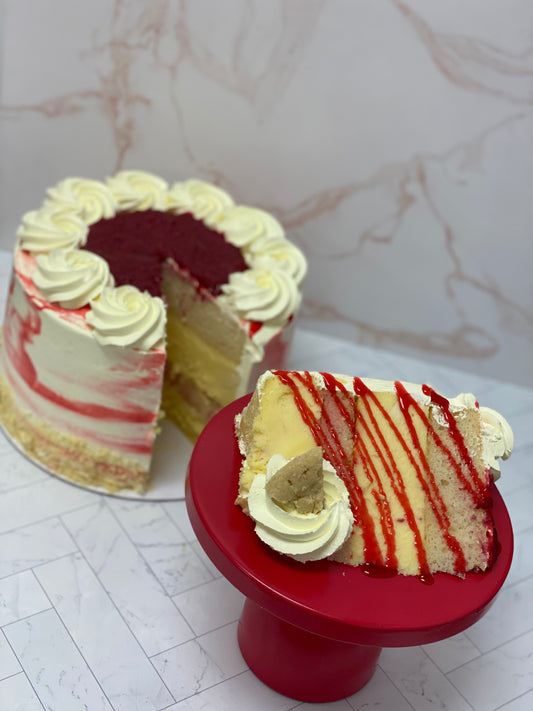 Lemon Raspberry Ultimate Cheesecake