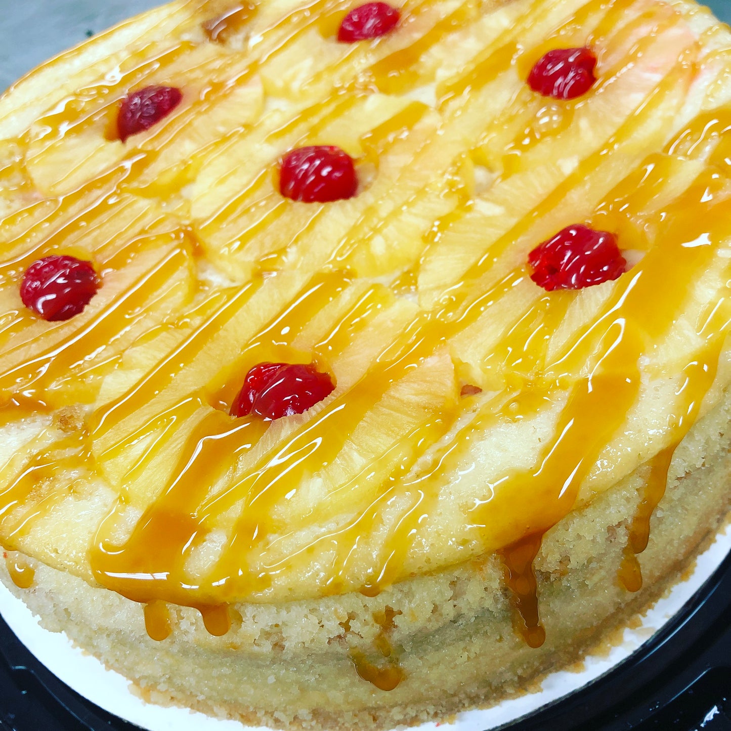 Pineapple Upside Down Cheesecake