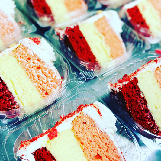 Strawberry Red Velvet Cheesecake Cake